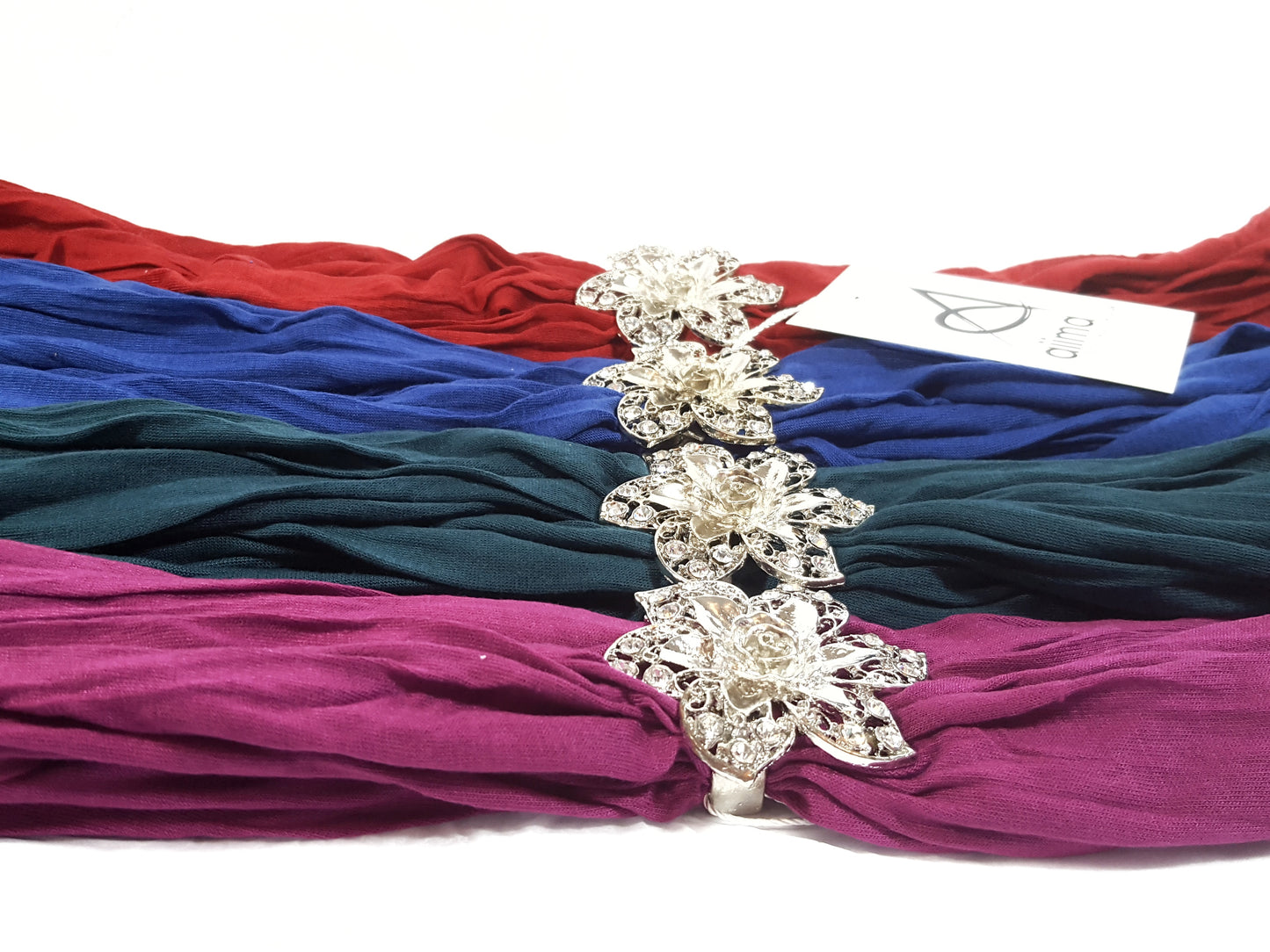 Flower Jewel Scarves