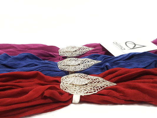 Tear Drop Jewel Scarves